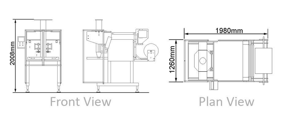 cyclone 400 packaging machine